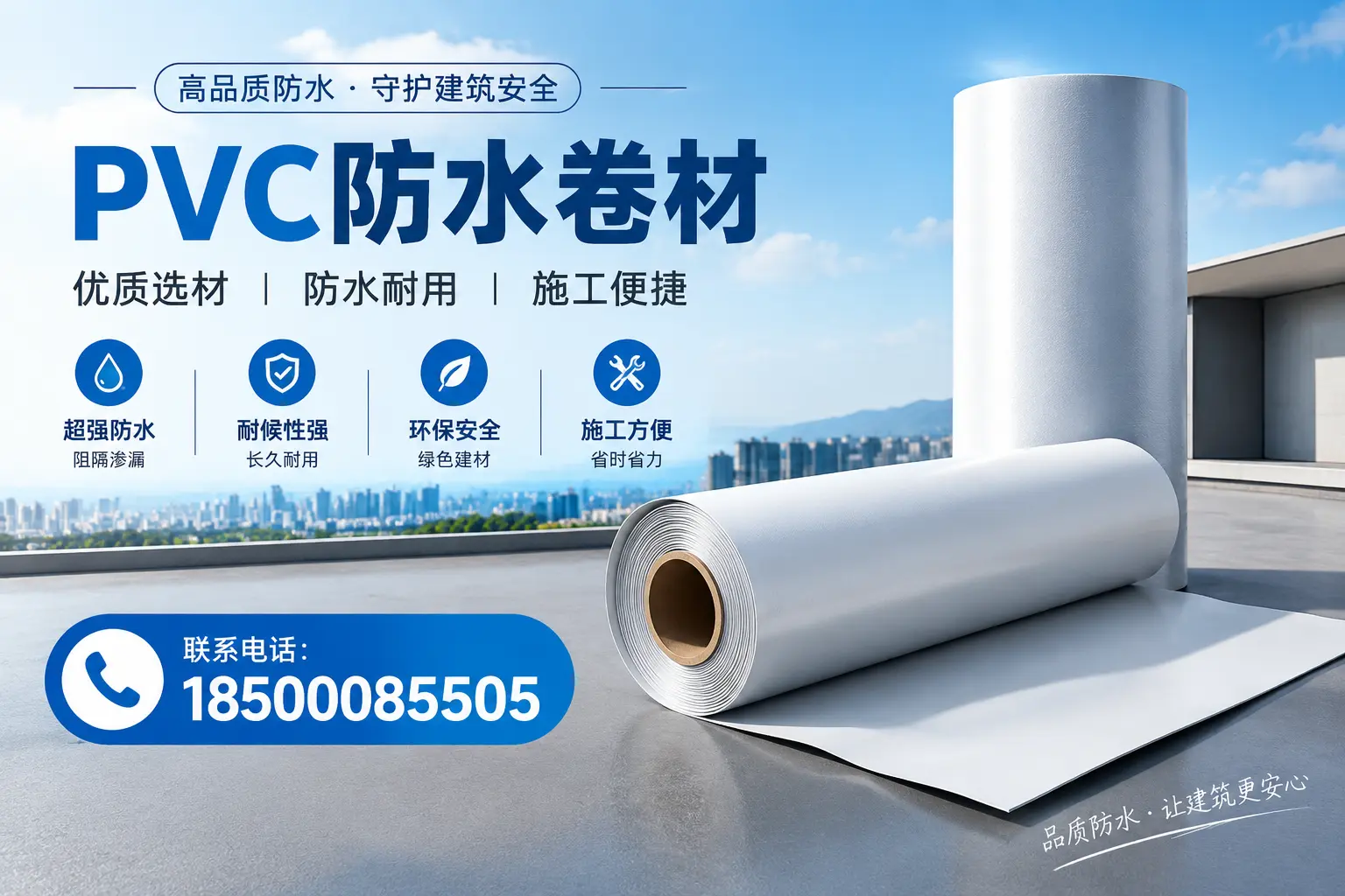 如何评估PVC防水卷材的性价比?柳州消费者必读